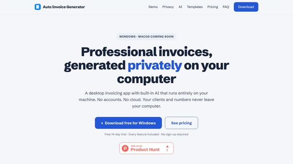 Auto Invoice Generator