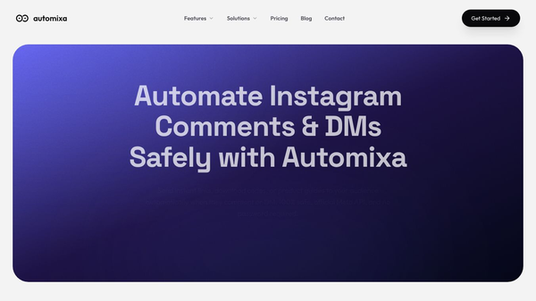 Automixa AI Instagram Automation