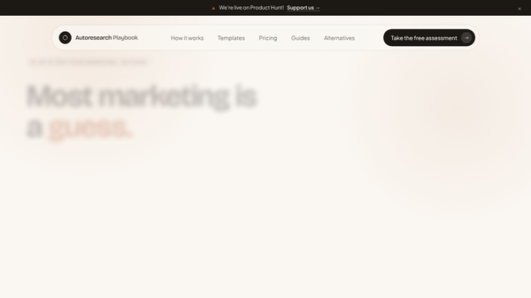Autoresearch Playbook
