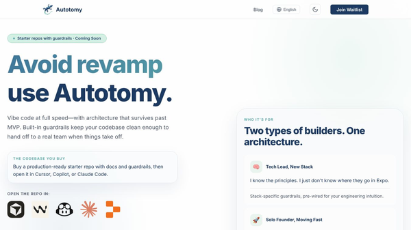 Autotomy