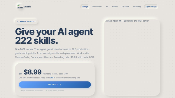 Avasis Agent Kit