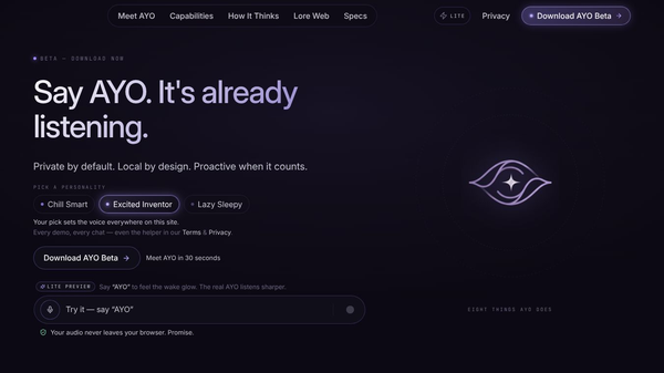 AYO Beta Launch