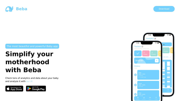 Baby tracker app with powerful analytics and AI insights