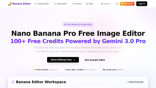Banana Image Editor