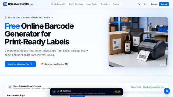 BarcodeGenerator.ai