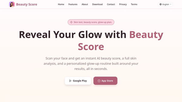 Beauty Score: AI Face Analyzer