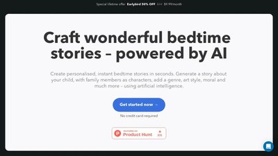 BedtimeStory AI