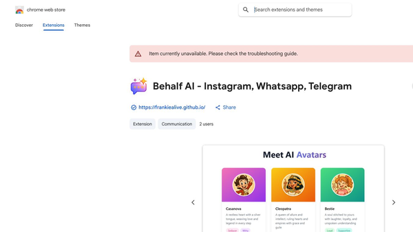 Behalf AI - Instagram Whatsapp Telegram