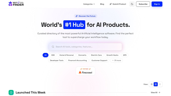 Best AI Tools Finder
