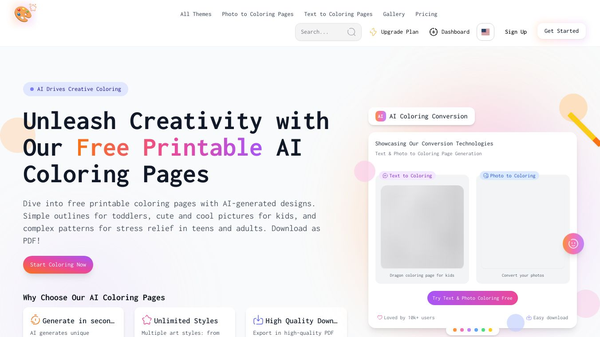 Best Coloring Pages AI