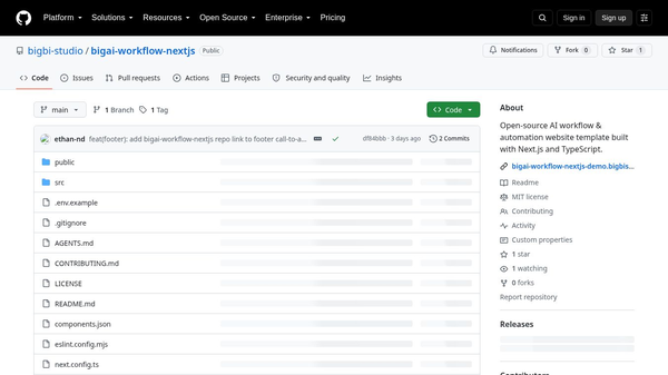 bigA.i Workflow Next.js Template