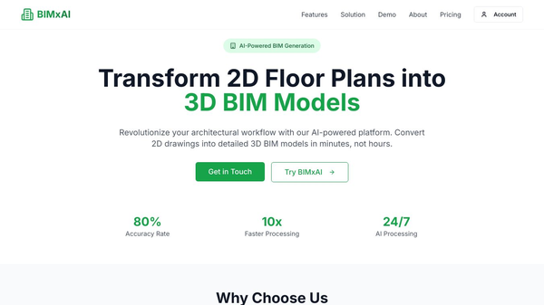 BIMxAI – Your AI BIM Engineer in a Click