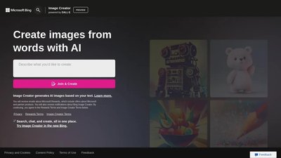 Bing’s Image Creator