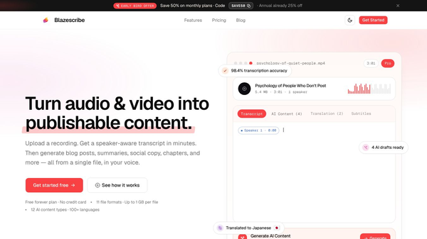 Blazescribe