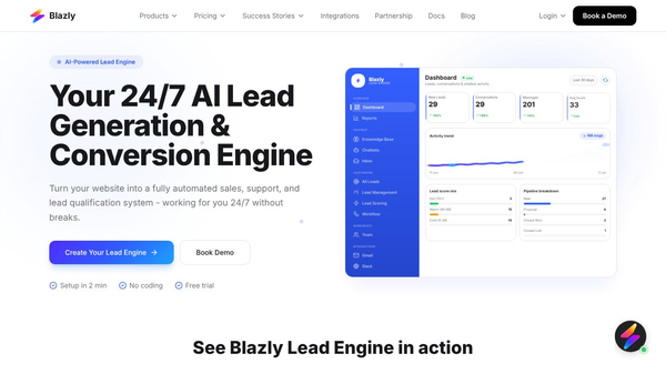 Blazly Lead Engine