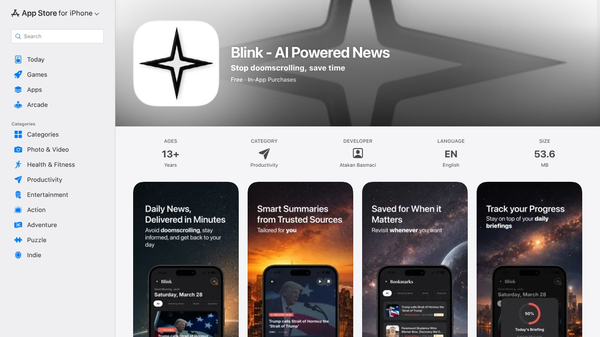 Blink - AI Powered News