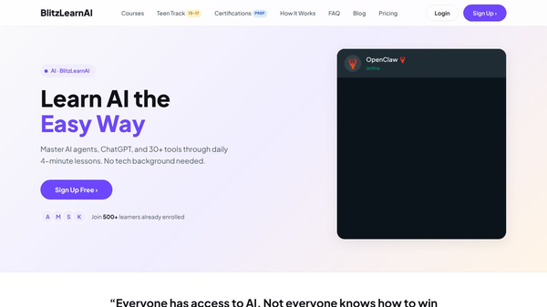 BlitzLearnAI