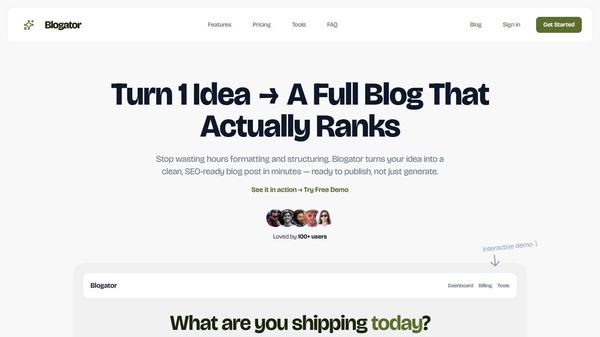 Blogator