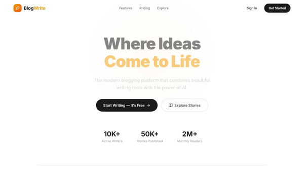 BlogWrite