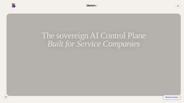 Blunom AI Launch!