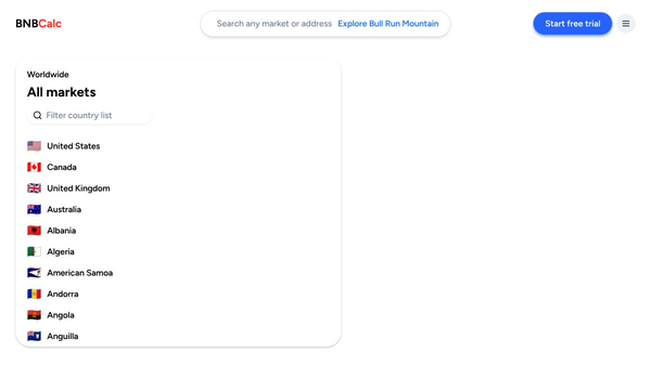 BNBCalc Markets