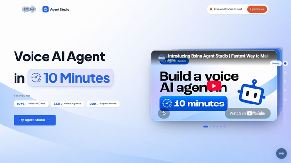 Bolna Agent Studio