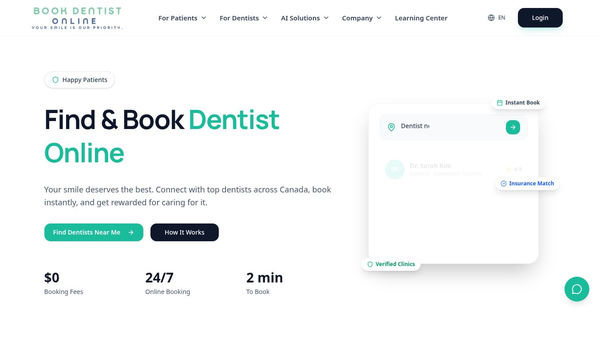 Book Dentist Online