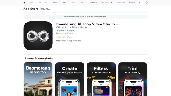 Boomerang – Loop & GIF Maker