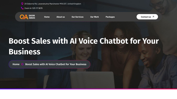Boost Sales with AI Voice Chatbot
