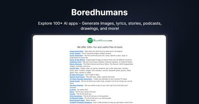 Boredhumans