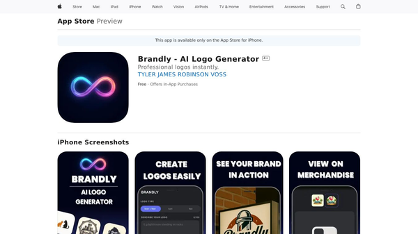 Brandly - AI logo generator