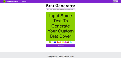 Brat Generator