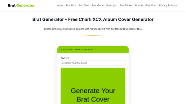Brat Generator