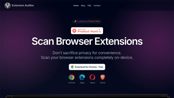 Browser Extension Privacy & Security