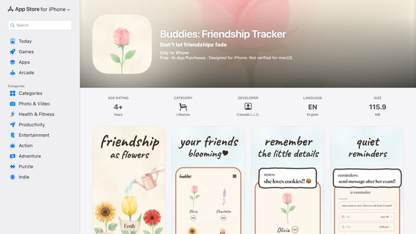 Buddies: Friendship Tracker
