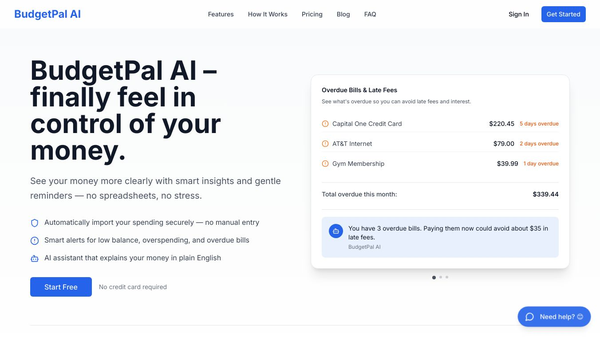 BudgetPal – AI Budgeting