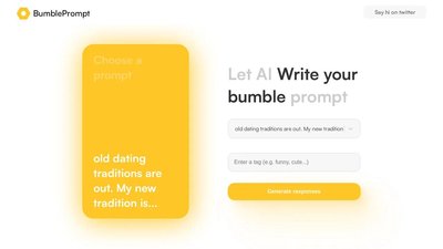 Bumble prompts