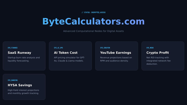 ByteCalculators