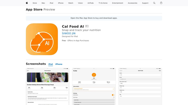 Cal Food AI