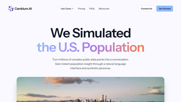 Cambium AI | Chat with Personas