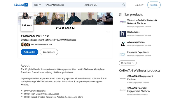 CARAVAN Employee Engagement Software