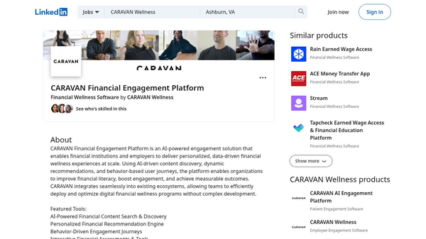 CARAVAN Financial Engagement Platform