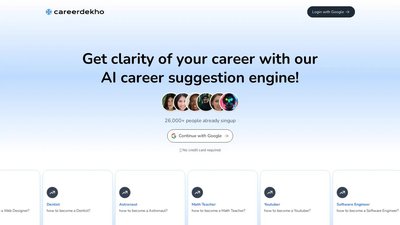 Careerdekho - AI Career Pathfinder