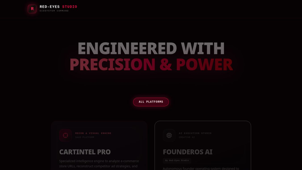 CartIntel AI By RedEyes Studio