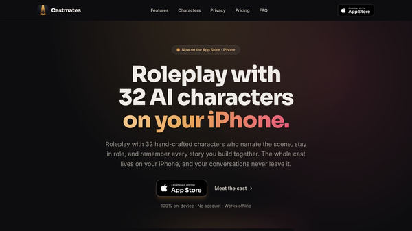 Castmates: Offline AI Roleplay