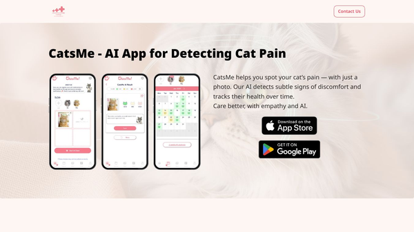 CatsMe – AI Pain Detector for Cats