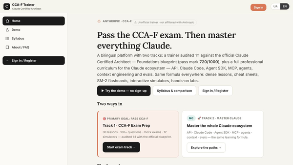 CCA-F Trainer