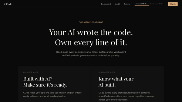 CCed — Cognitive Coverage