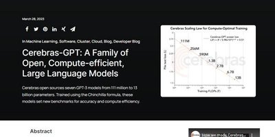 Cerebras-GPT