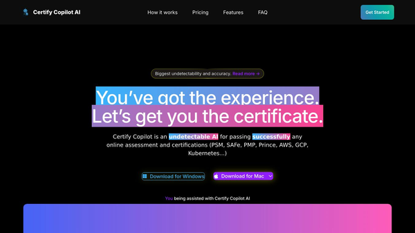 Certify Copilot AI